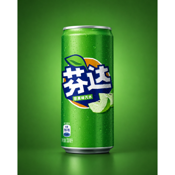 FANTA – APPLE MODERN CANS – 330 ML